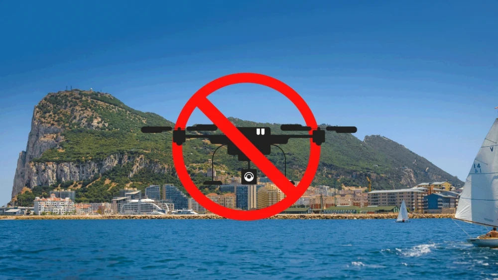 Image of Flying Drones is Prohibited Without Prior Consent